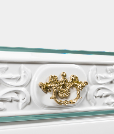Soho White Eclectic Console
