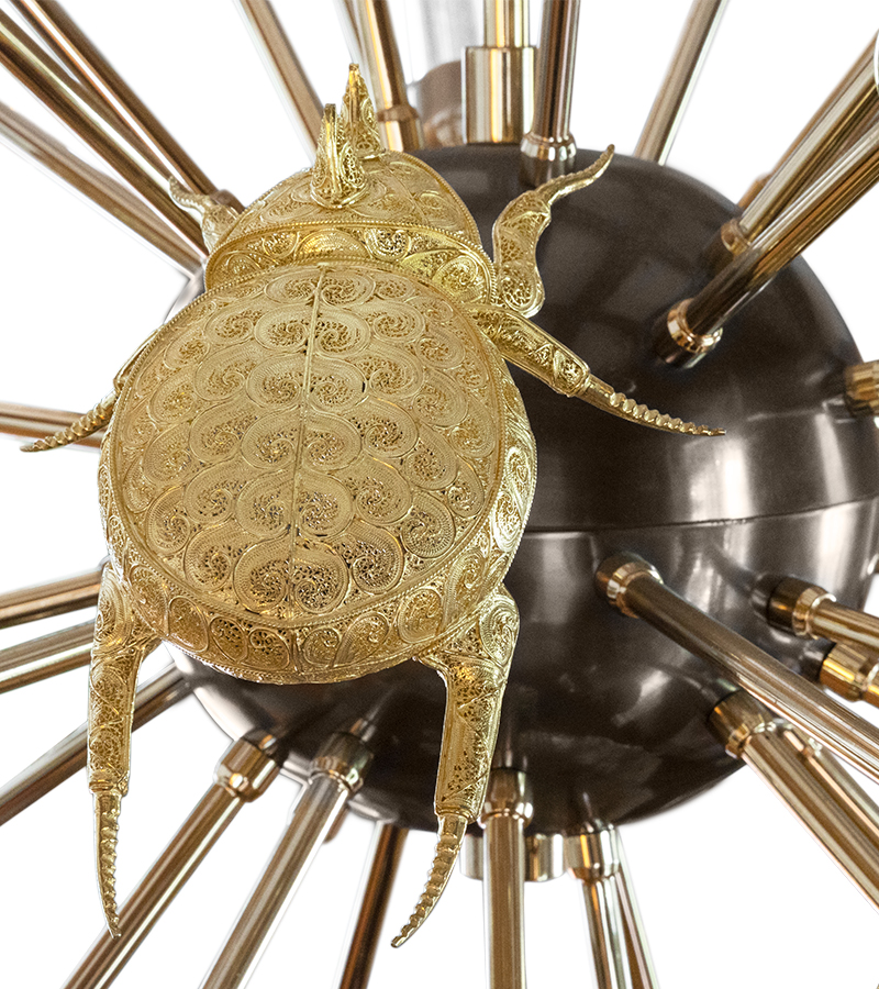 Supernova Filigree Contemporary Chandelier