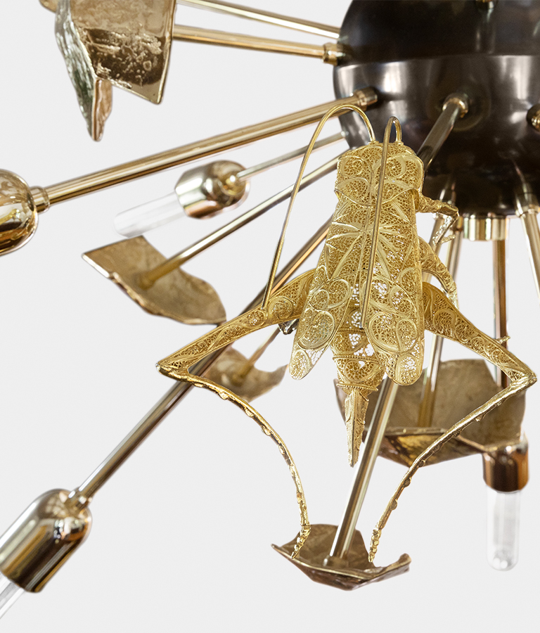 Supernova Filigree Contemporary Chandelier
