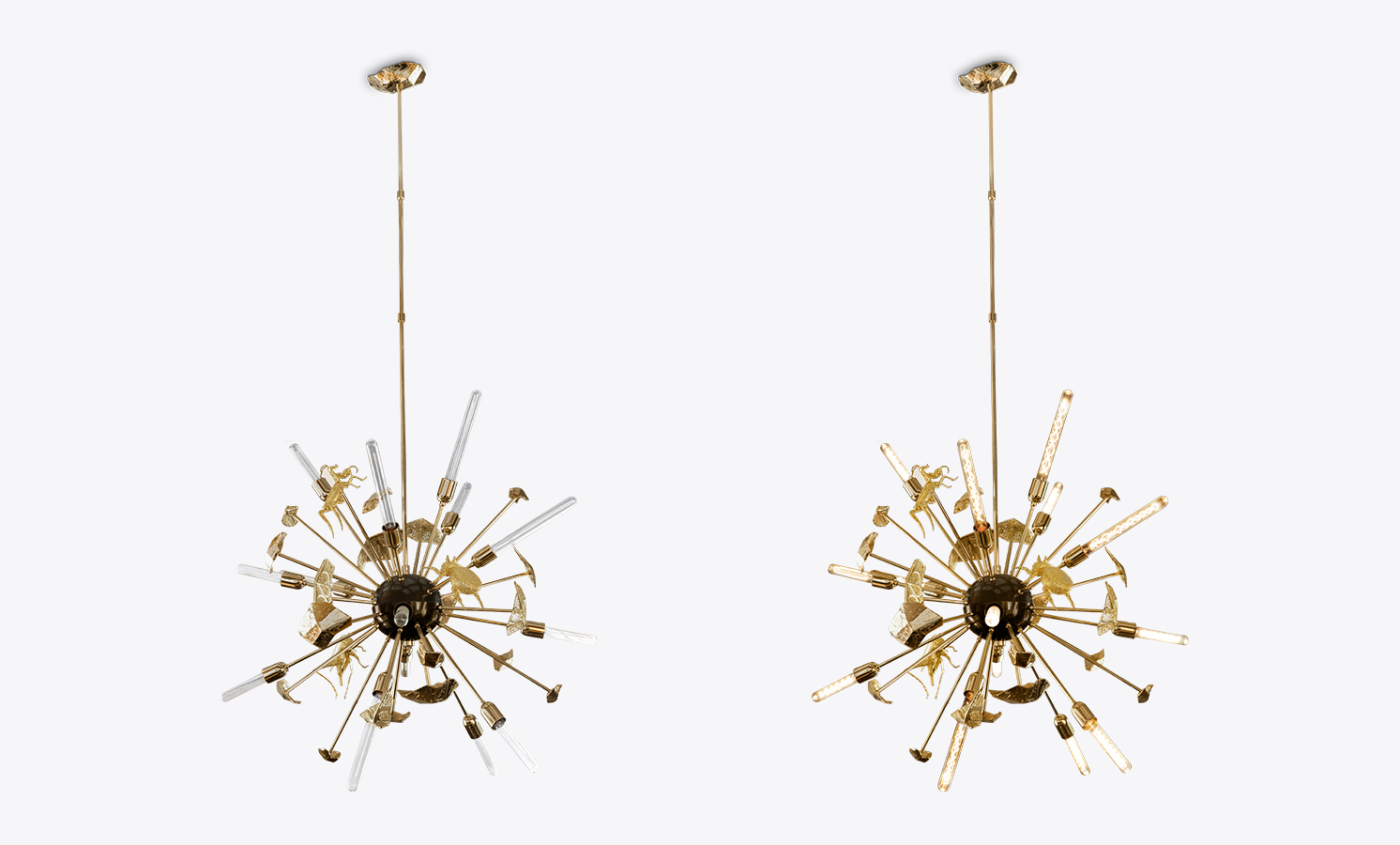 Supernova Filigree Contemporary Chandelier