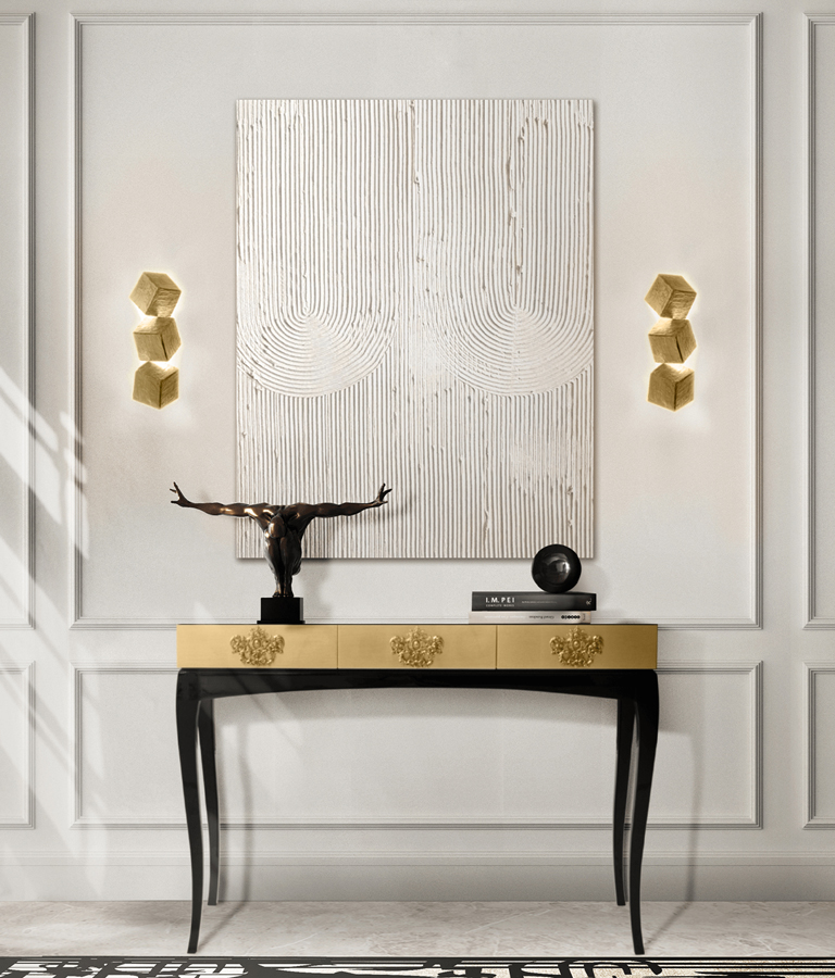Trinity Gold Luxury Console
