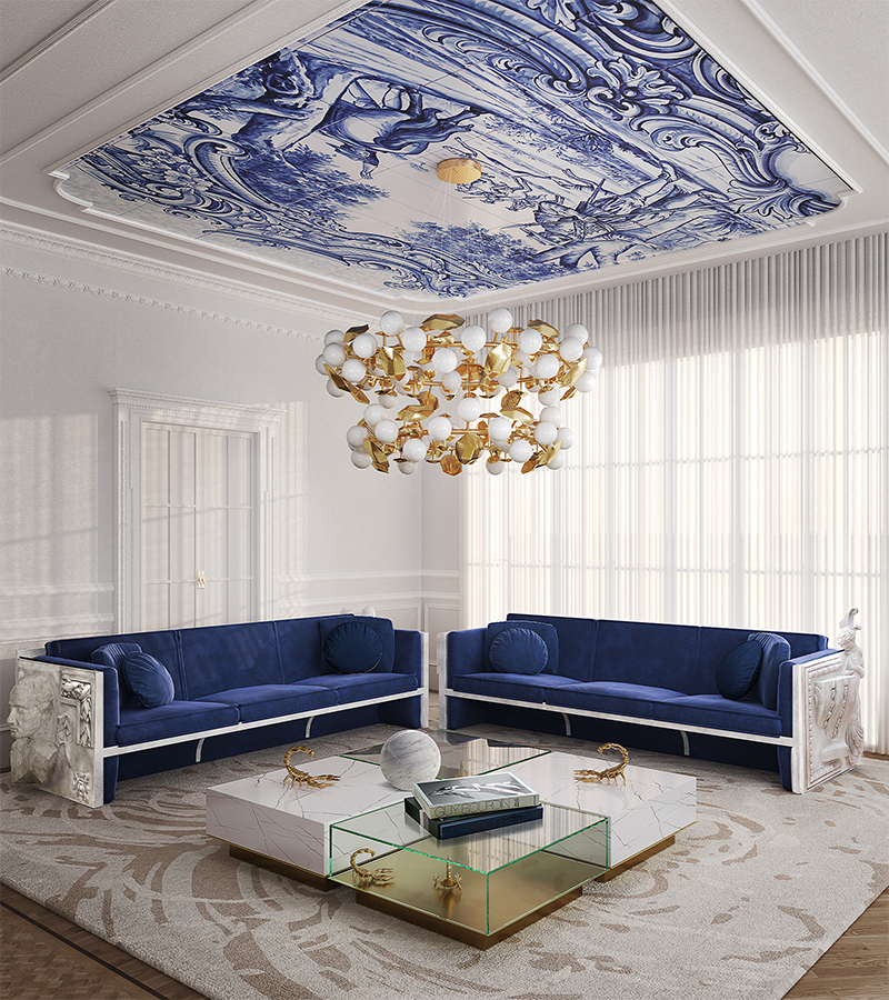 Versailles II Modern Sofa