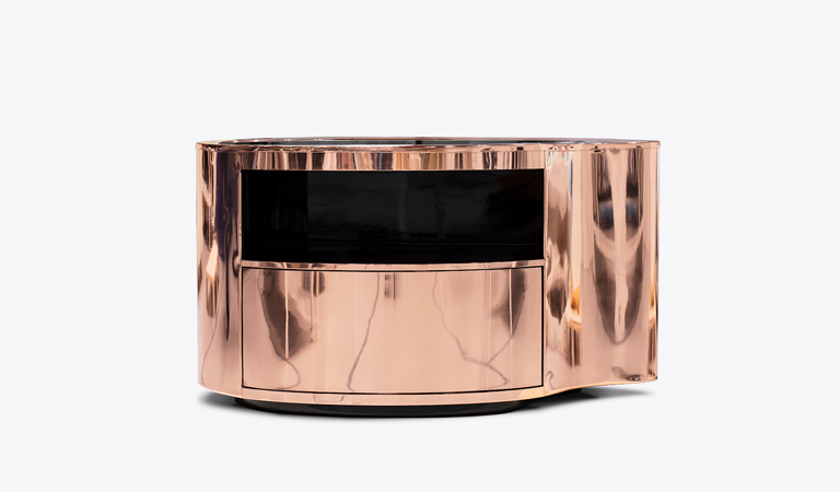Wave Modern Nightstand