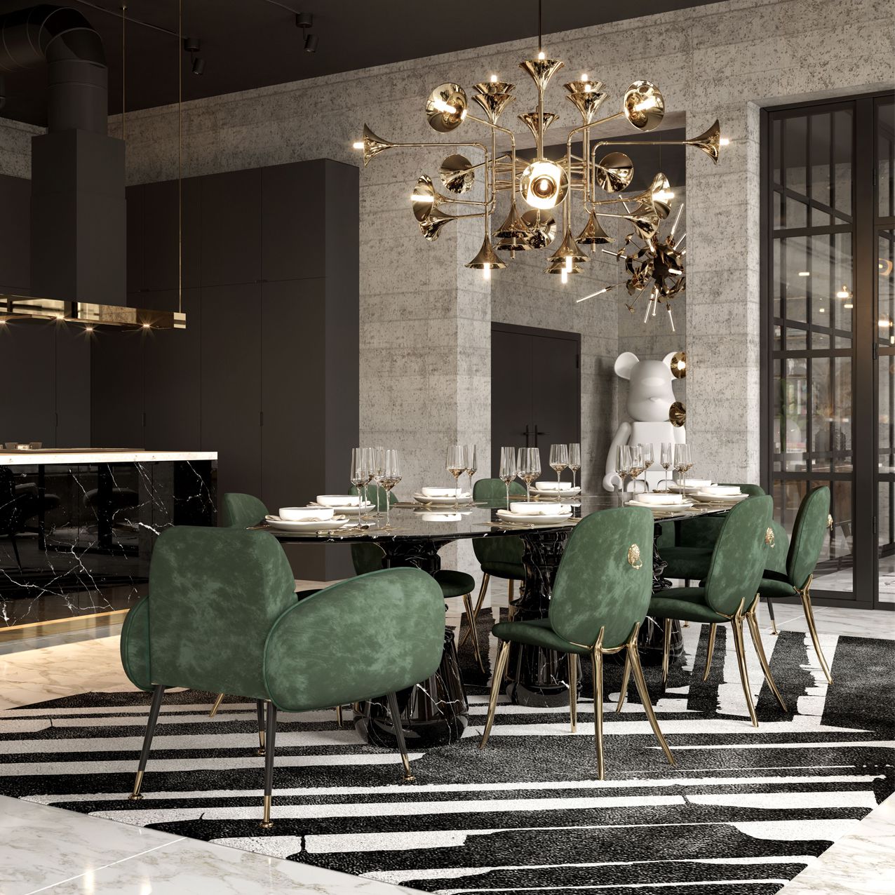 Iconic Dining Room Design - Boca do Lobo Exclusive Design