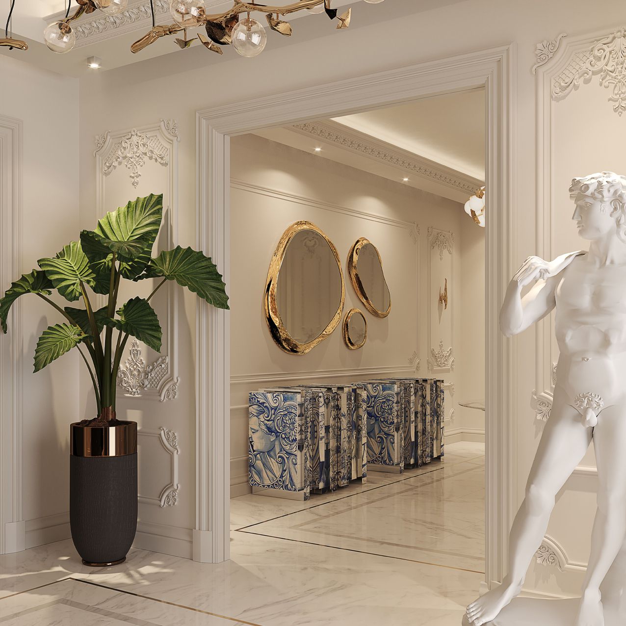 Modern Entryway Design - Boca do Lobo Contemporary Furniture